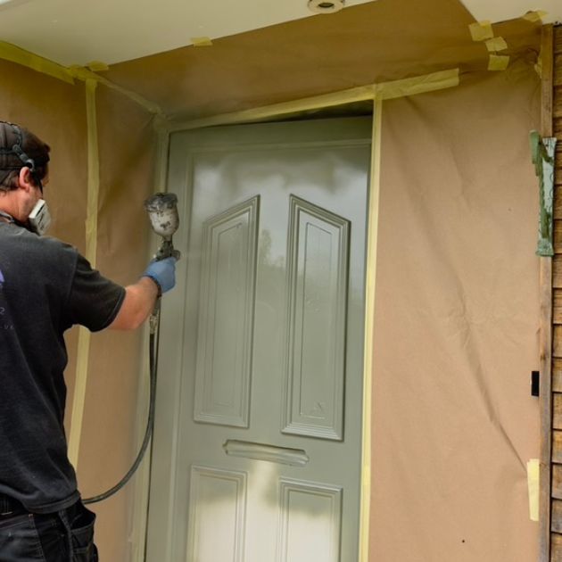 uPVC Revive Spraying uPVC Doors