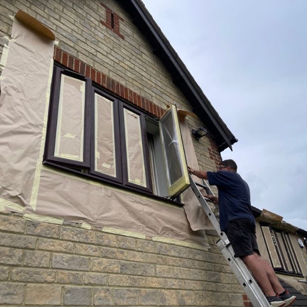 uPVC Revive Spraying Windows