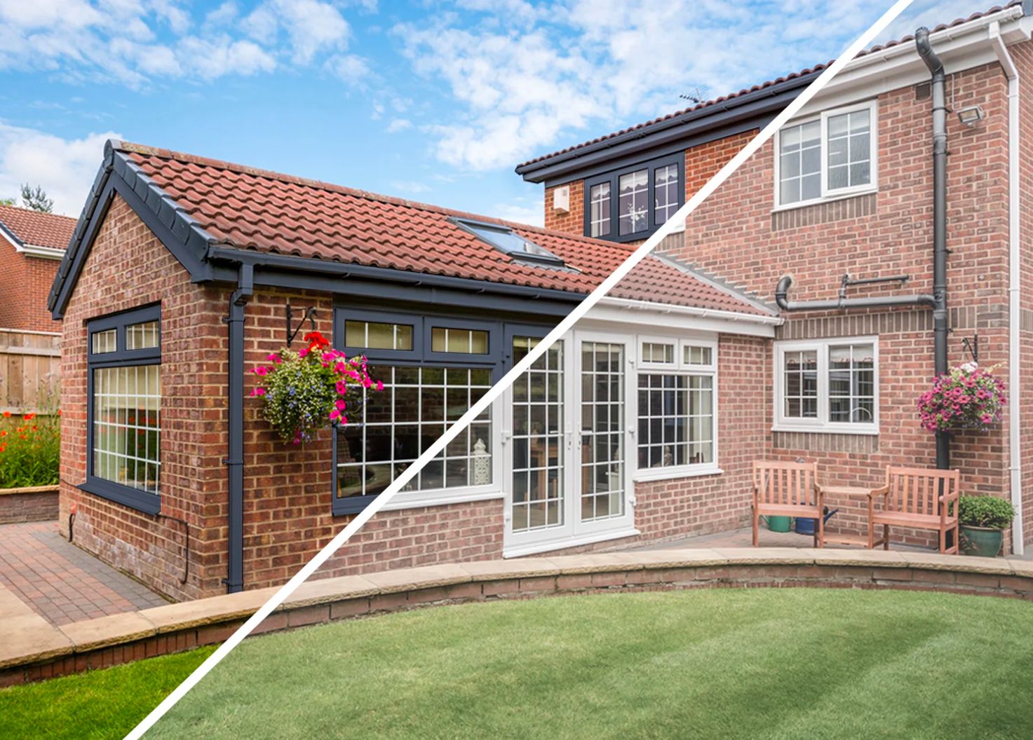 UPVC Paint Before and After