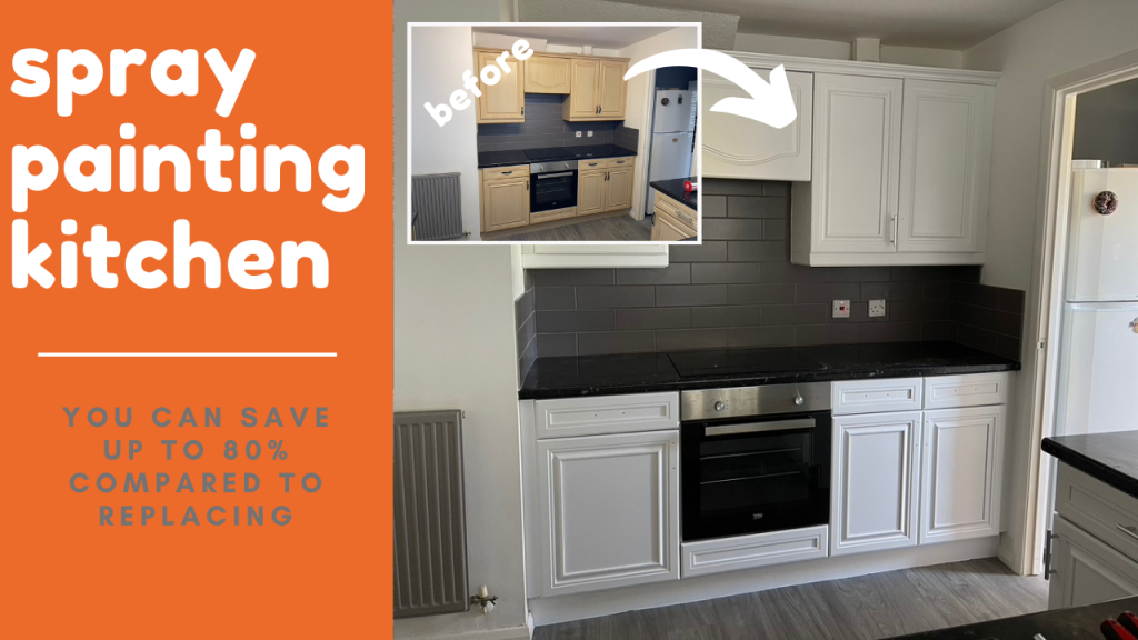 spray paint for kitchen cupboards